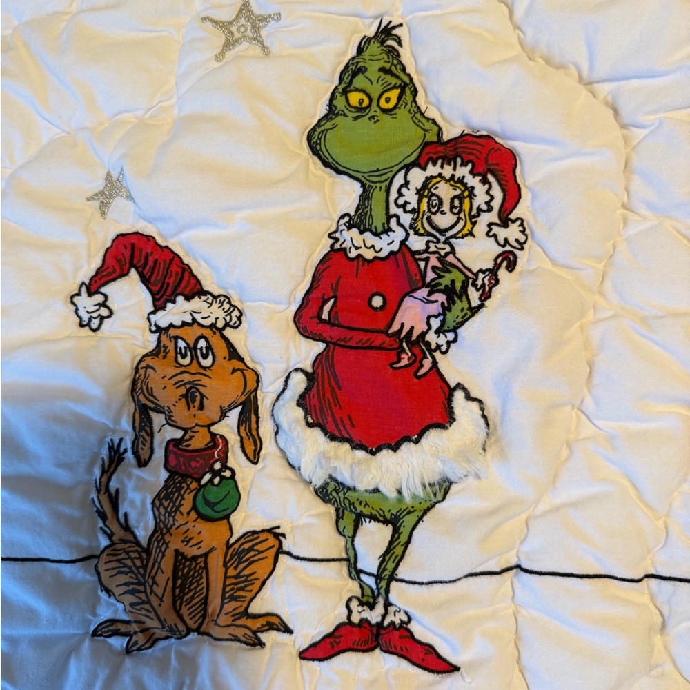 Pottery Barn Kids Grinch Sham - Picture 2 of 7